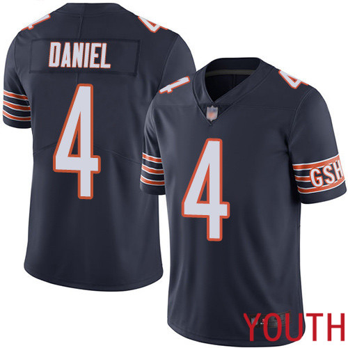 Chicago Bears Limited Navy Blue Youth Chase Daniel Home Jersey NFL Football #4 Vapor Untouchable->youth nfl jersey->Youth Jersey
